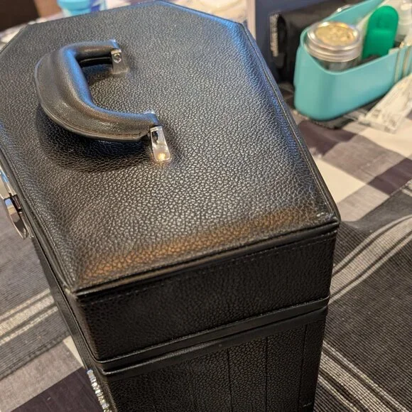 Lux de Ville | RARE! Matte Black Coffin Train Case | Retired - Picture 11 of 11